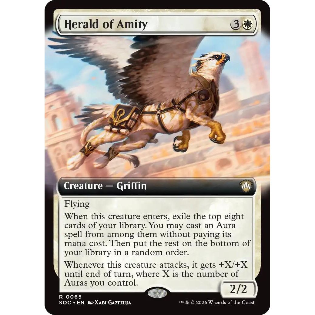 Herald of Amity (Extended Art) (65) (Secrets of Strixhaven) - PokeBox USA