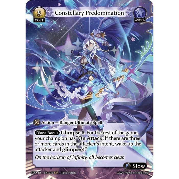 Image for Constellary Predomination (313) (Radiant Origins) - Grand Archive TCG