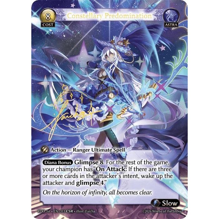 Image for Constellary Predomination (CSR) (313) (Radiant Origins) - Grand Archive TCG