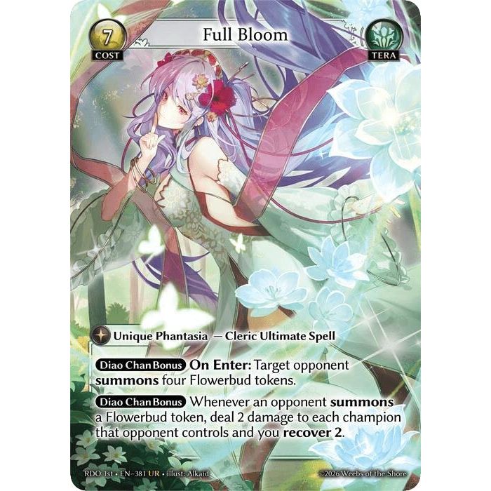 Image for Full Bloom (381) (Radiant Origins) - Grand Archive TCG