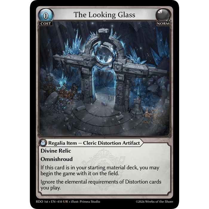 Image for The Looking Glass (410) (Radiant Origins) - Grand Archive TCG
