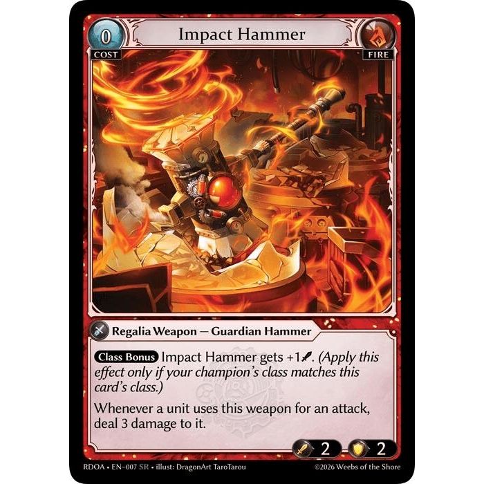 Image for Impact Hammer (007) (Radiant Origins) - Grand Archive TCG