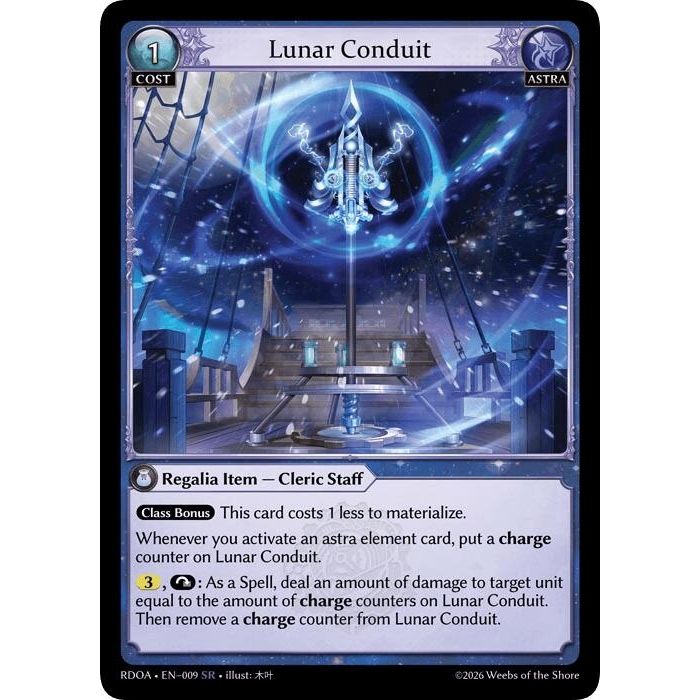 Image for Lunar Conduit (009) (Radiant Origins) - Grand Archive TCG