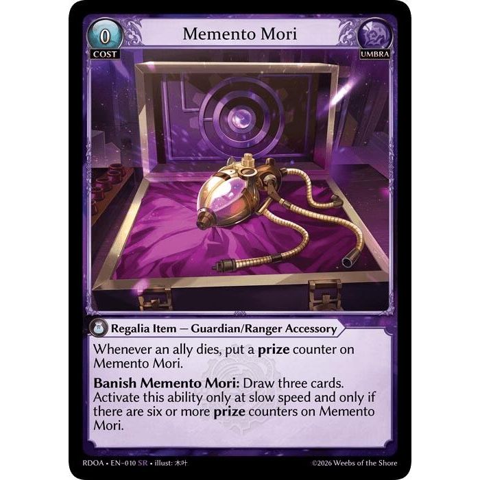 Image for Memento Mori (010) (Radiant Origins) - Grand Archive TCG