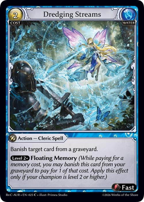 Image for Dredging Streams (025) (Mordred Re: Collection, Aurelian Regent) (AURR) - Grand Archive TCG