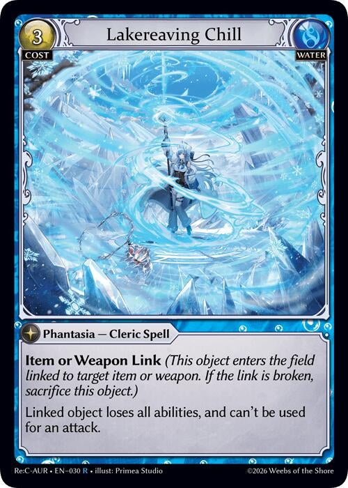 Image for Lakereaving Chill (030) (Mordred Re: Collection, Aurelian Regent) (AURR) - Grand Archive TCG