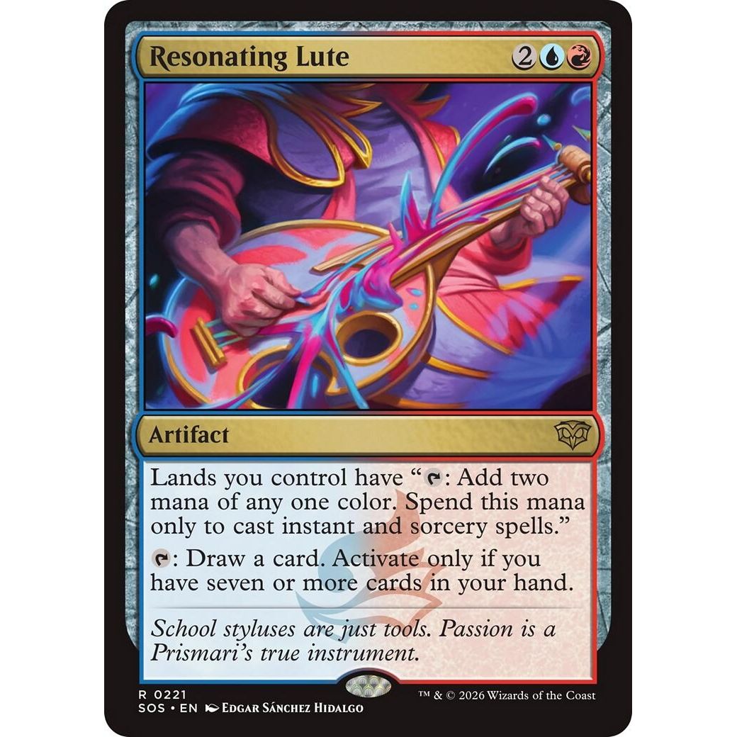 Resonating Lute (221) (Secrets of Strixhaven) - PokeBox USA
