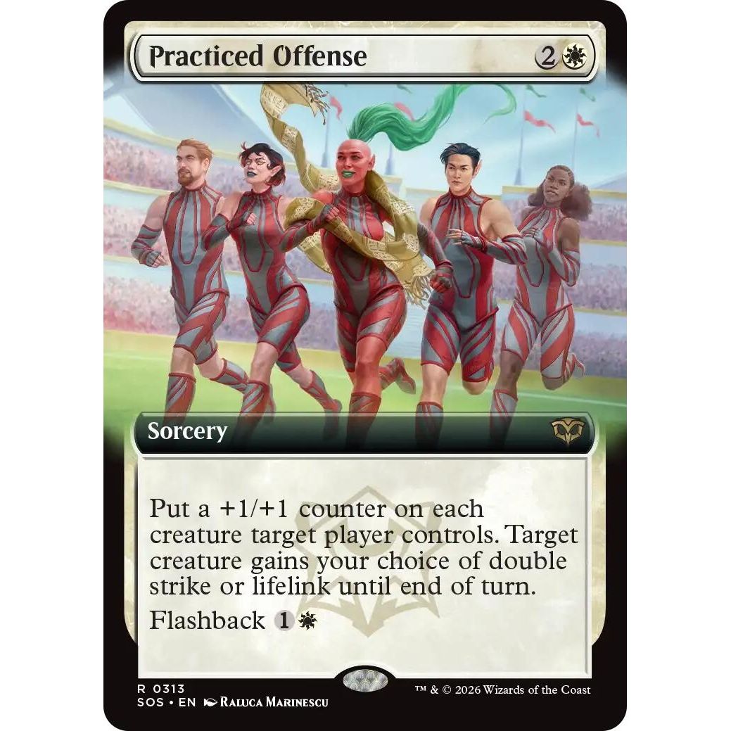 Practiced Offense (Extended Art) (313) (Secrets of Strixhaven) - PokeBox USA