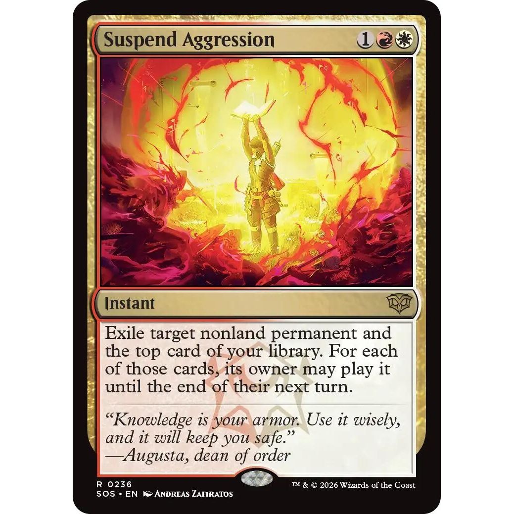 Suspend Aggression (236) (Secrets of Strixhaven) - PokeBox USA
