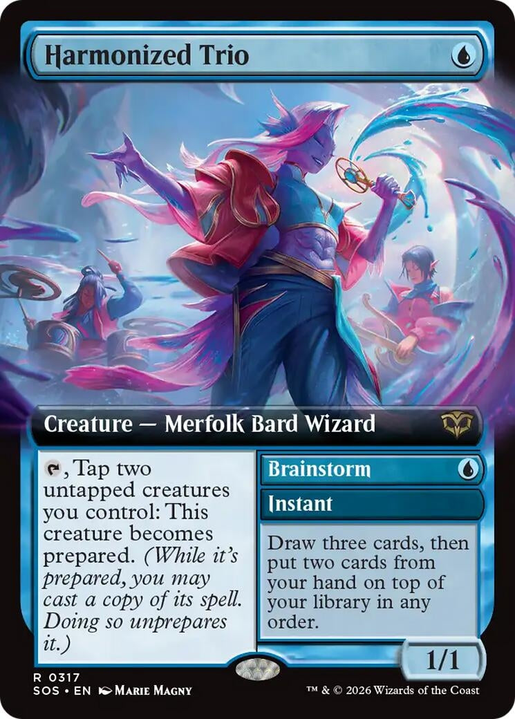 Harmonized Trio (Extended Art) (317) (Secrets of Strixhaven) - PokeBox USA