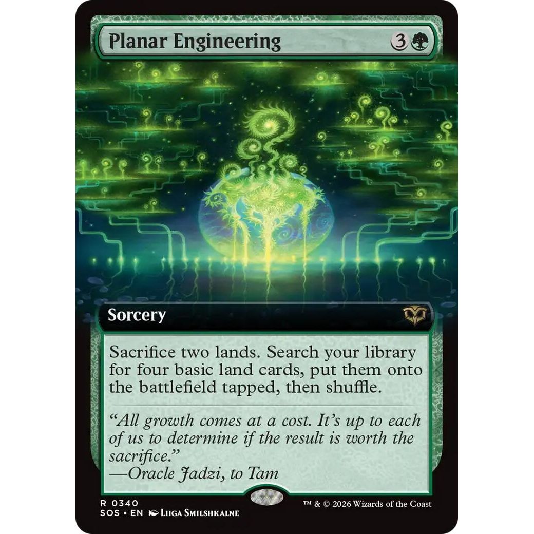 Planar Engineering (Extended Art) (340) (Secrets of Strixhaven) - PokeBox USA
