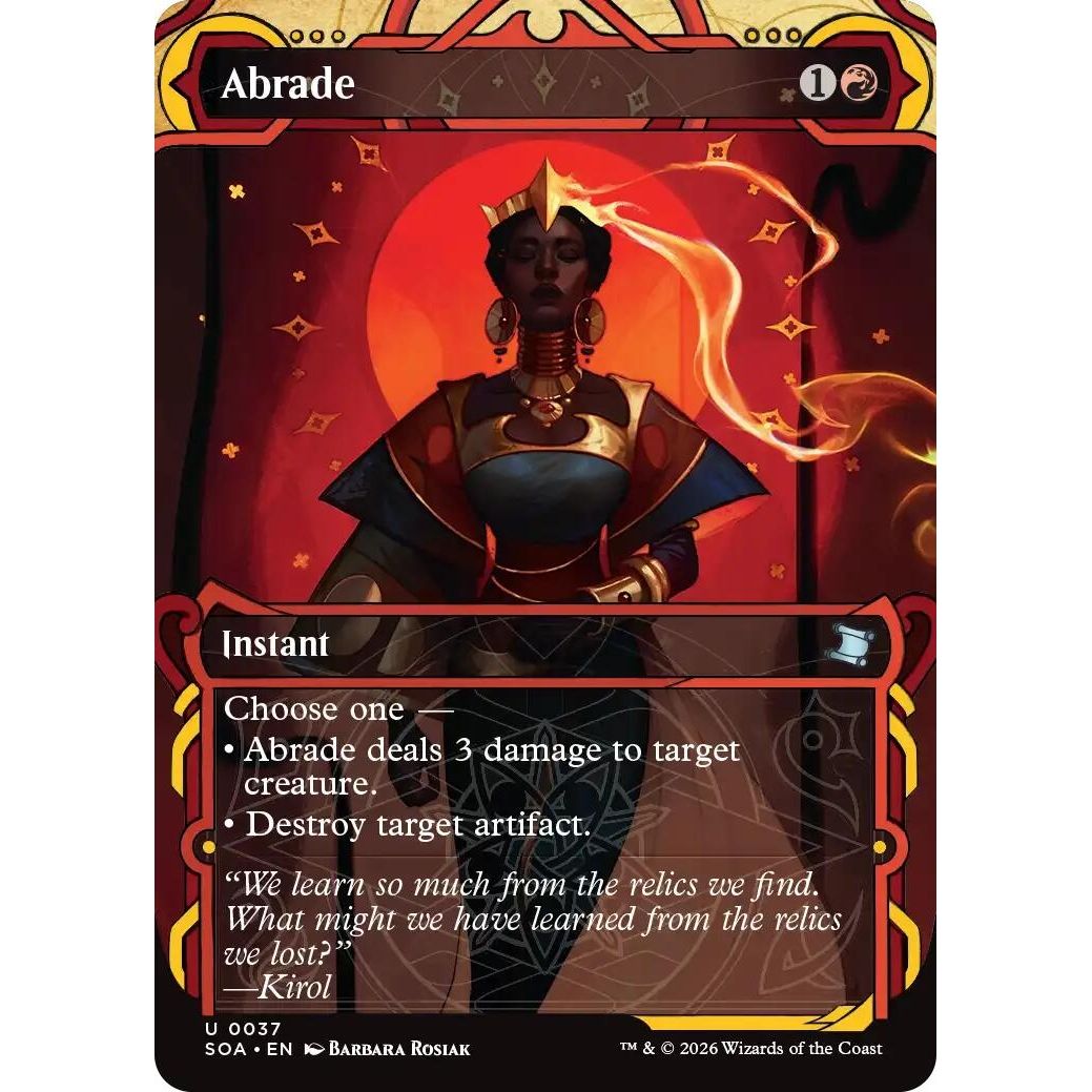 Abrade (37) (Secrets of Strixhaven: Mystical Archive) - PokeBox USA