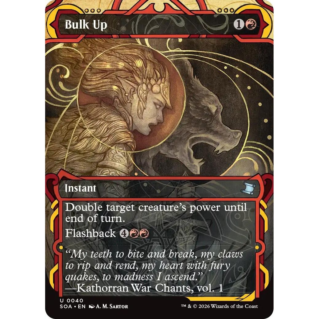 Bulk Up (40) (Secrets of Strixhaven: Mystical Archive) - PokeBox USA