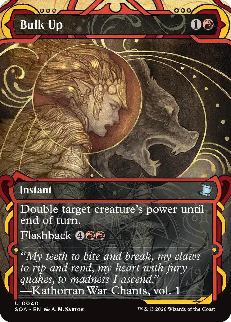 Bulk Up (40) (Secrets of Strixhaven: Mystical Archive) - PokeBox USA