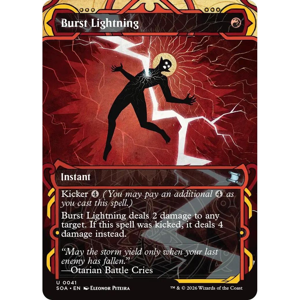 Burst Lightning (41) (Secrets of Strixhaven: Mystical Archive) - PokeBox USA