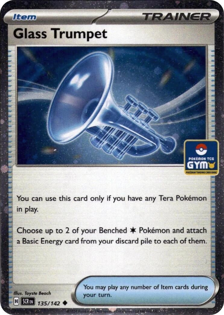 Image for Glass Trumpet (Gym Stamp Asia Exclusive) (135/142) (Miscellaneous Cards & Products) (MCAP) - Pokemon