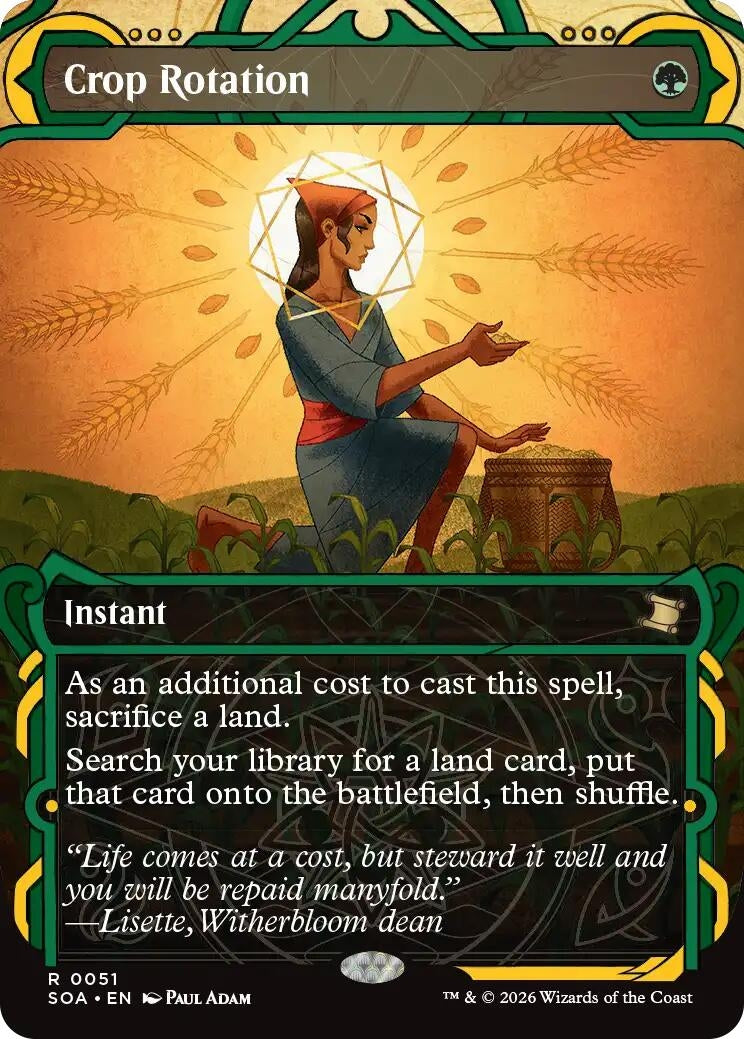 Crop Rotation (51) (Secrets of Strixhaven: Mystical Archive) - PokeBox USA