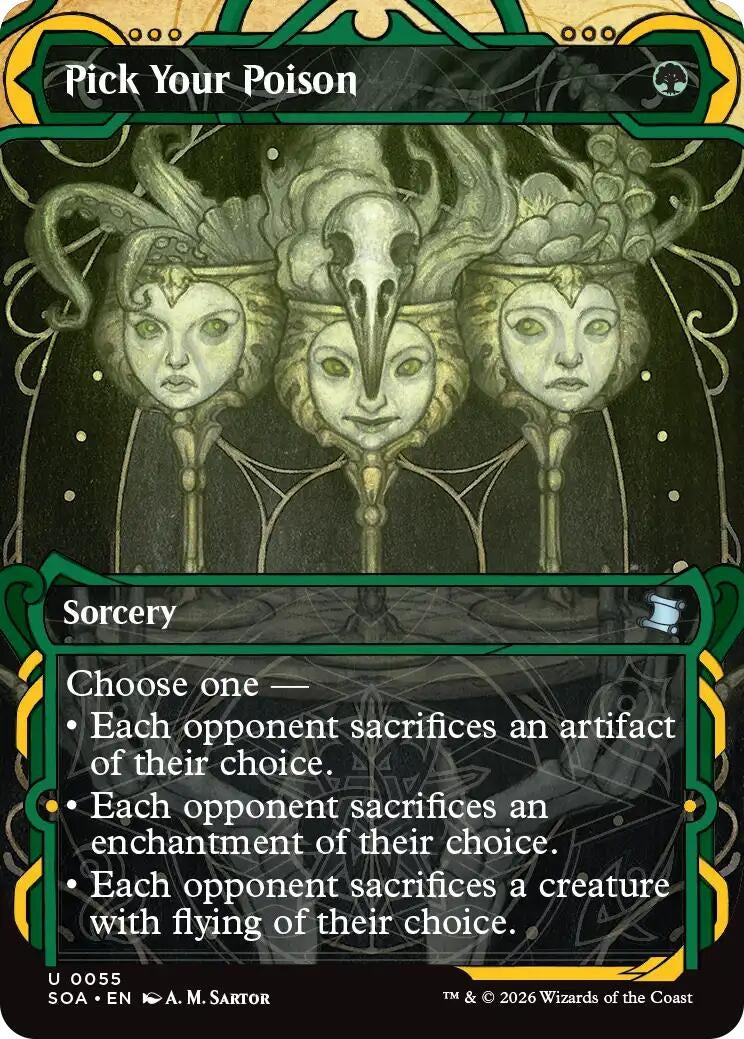 Pick Your Poison (55) (Secrets of Strixhaven: Mystical Archive) - PokeBox USA