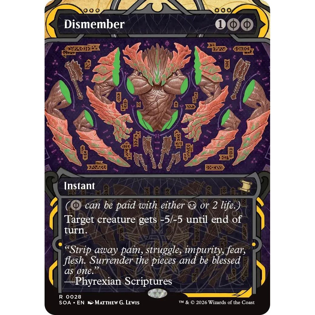 Dismember (28) (Secrets of Strixhaven: Mystical Archive) - PokeBox USA