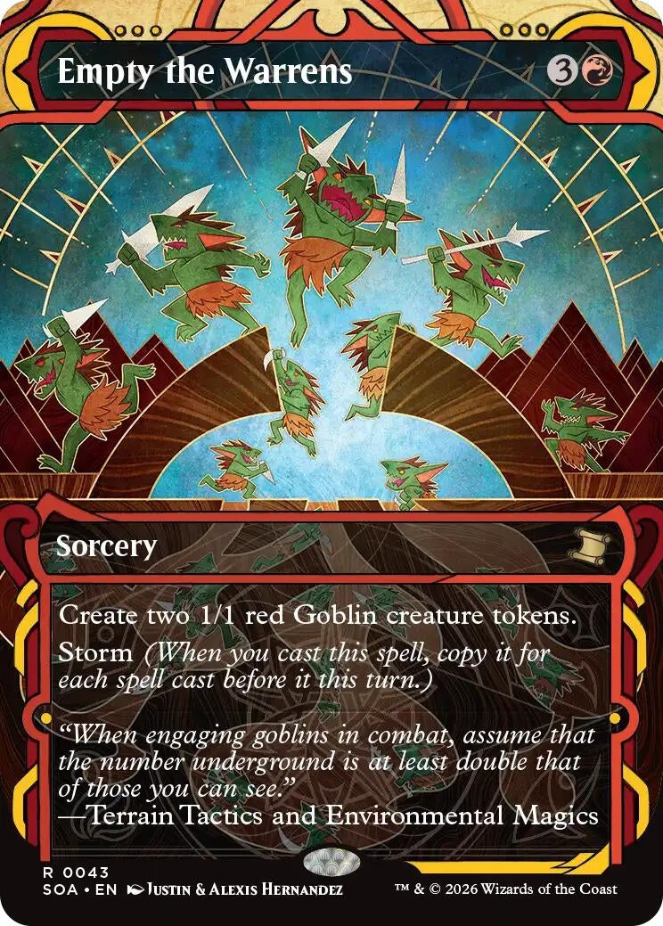 Empty the Warrens (43) (Secrets of Strixhaven: Mystical Archive) - PokeBox USA