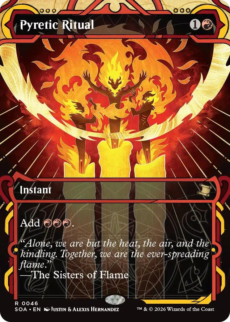 Pyretic Ritual (46) (Secrets of Strixhaven: Mystical Archive)