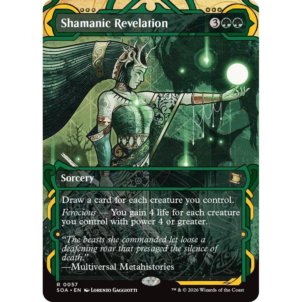 Shamanic Revelation (57) (Secrets of Strixhaven: Mystical Archive) - PokeBox USA