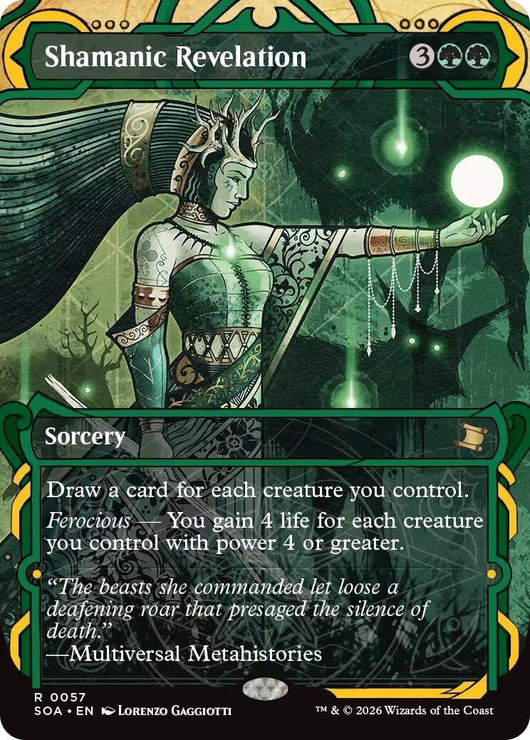 Shamanic Revelation (57) (Secrets of Strixhaven: Mystical Archive) - PokeBox USA