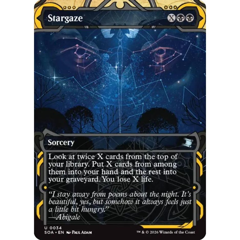 Stargaze (34) (Secrets of Strixhaven: Mystical Archive) - PokeBox USA