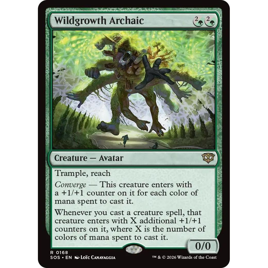 Wildgrowth Archaic (168) (Secrets of Strixhaven) - PokeBox USA