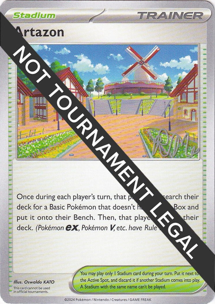 Image for Artazon - 2025 (Riley McKay) (World Championship Decks) (WCD) - Pokemon