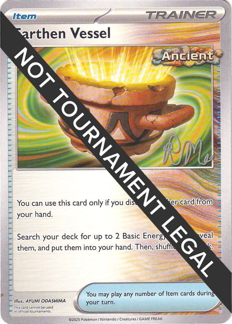 Image for Earthen Vessel - 2025 (Riley McKay) (World Championship Decks) (WCD) - Pokemon