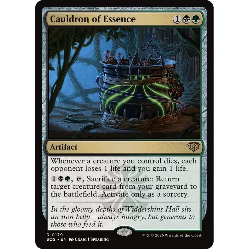 Cauldron of Essence (179) (Secrets of Strixhaven) - PokeBox USA