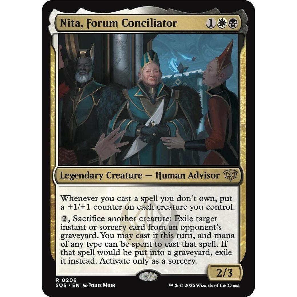 Nita, Forum Conciliator (206) (Secrets of Strixhaven) - PokeBox USA
