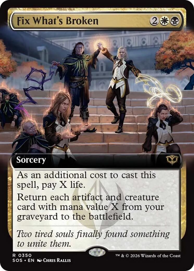 Fix What's Broken (Extended Art) (350) (Secrets of Strixhaven) - PokeBox USA