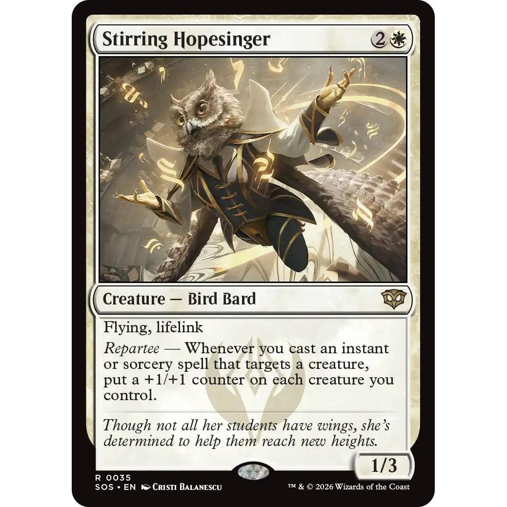 Stirring Hopesinger (35) (Secrets of Strixhaven) - PokeBox USA