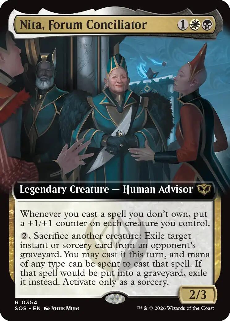 Nita, Forum Conciliator (Extended Art) (354) (Secrets of Strixhaven) - PokeBox USA