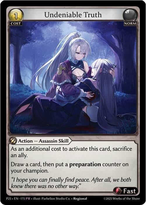Image for Undeniable Truth (175) (Promotional Cards) (P) - Grand Archive TCG