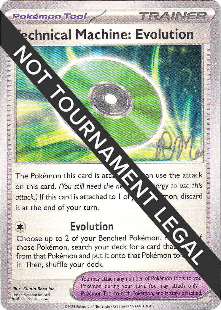 Image for Technical Machine: Evolution - 2025 (Riley McKay) (World Championship Decks) (WCD) - Pokemon