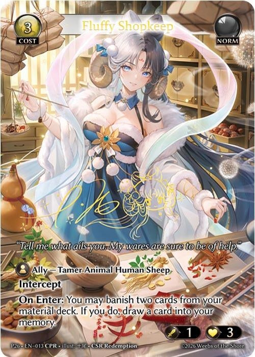 Image for Fluffy Shopkeep (CPR) (013) (Promotional Cards) (P) - Grand Archive TCG