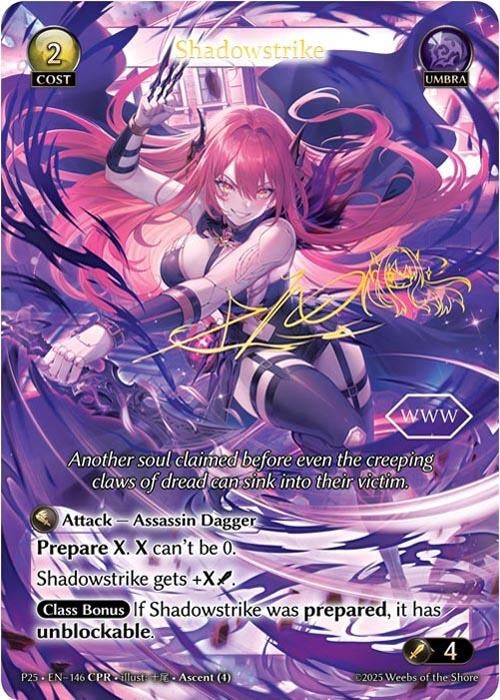 Image for Shadowstrike (CPR) (146) (Promotional Cards) (P) - Grand Archive TCG