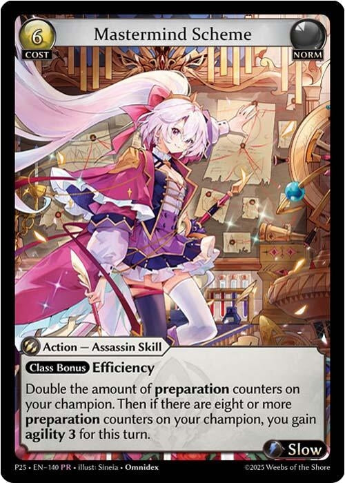 Image for Mastermind Scheme (140) (140) (Promotional Cards) (P) - Grand Archive TCG