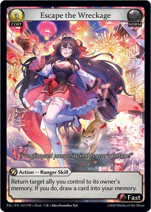 Image for Escape the Wreckage (015) (Promotional Cards) (P) - Grand Archive TCG