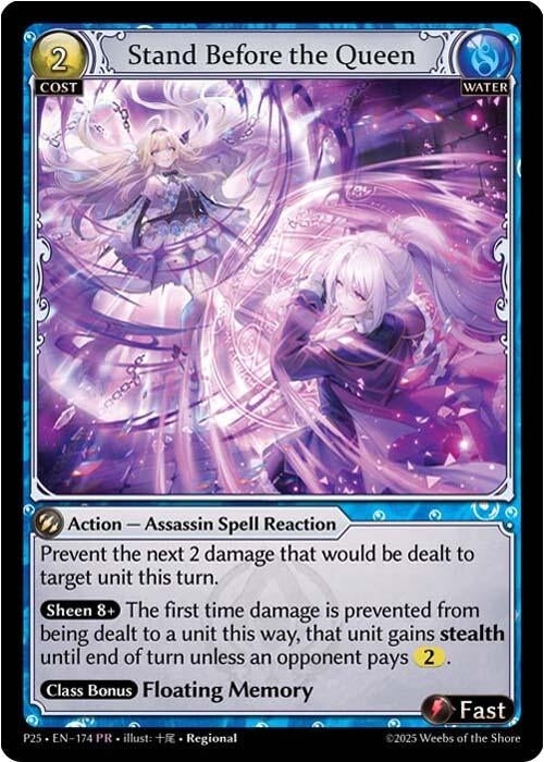 Image for Stand Before the Queen (174) (Promotional Cards) (P) - Grand Archive TCG
