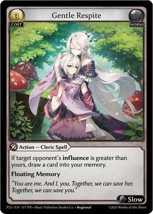 Image for Gentle Respite (157) (Promotional Cards) (P) - Grand Archive TCG