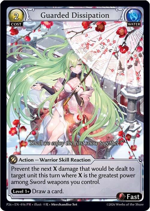 Image for Guarded Dissipation (016) (Promotional Cards) (P) - Grand Archive TCG