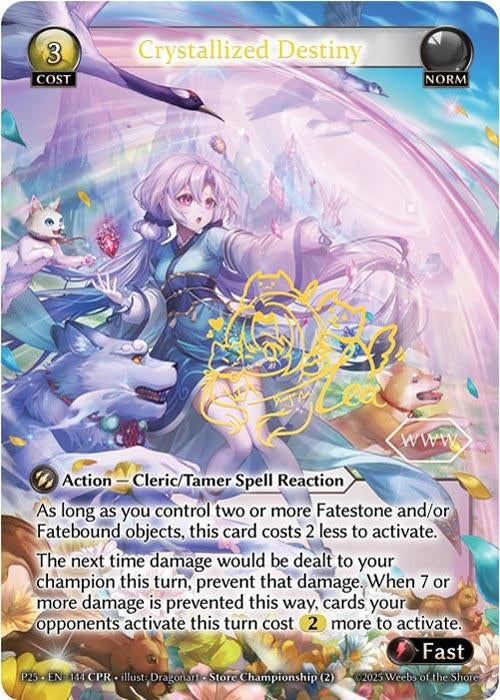 Image for Crystallized Destiny (CPR) (144) (Promotional Cards) (P) - Grand Archive TCG