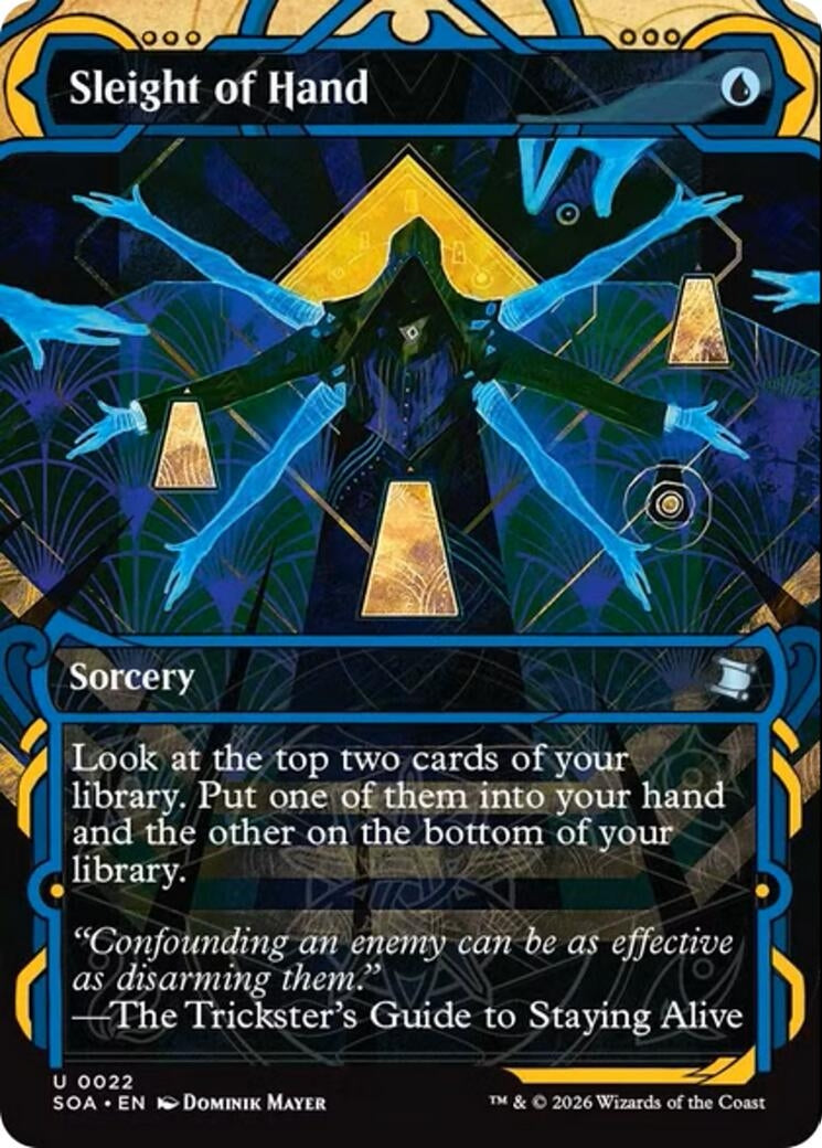 Sleight of Hand (22) (Secrets of Strixhaven: Mystical Archive) - PokeBox USA