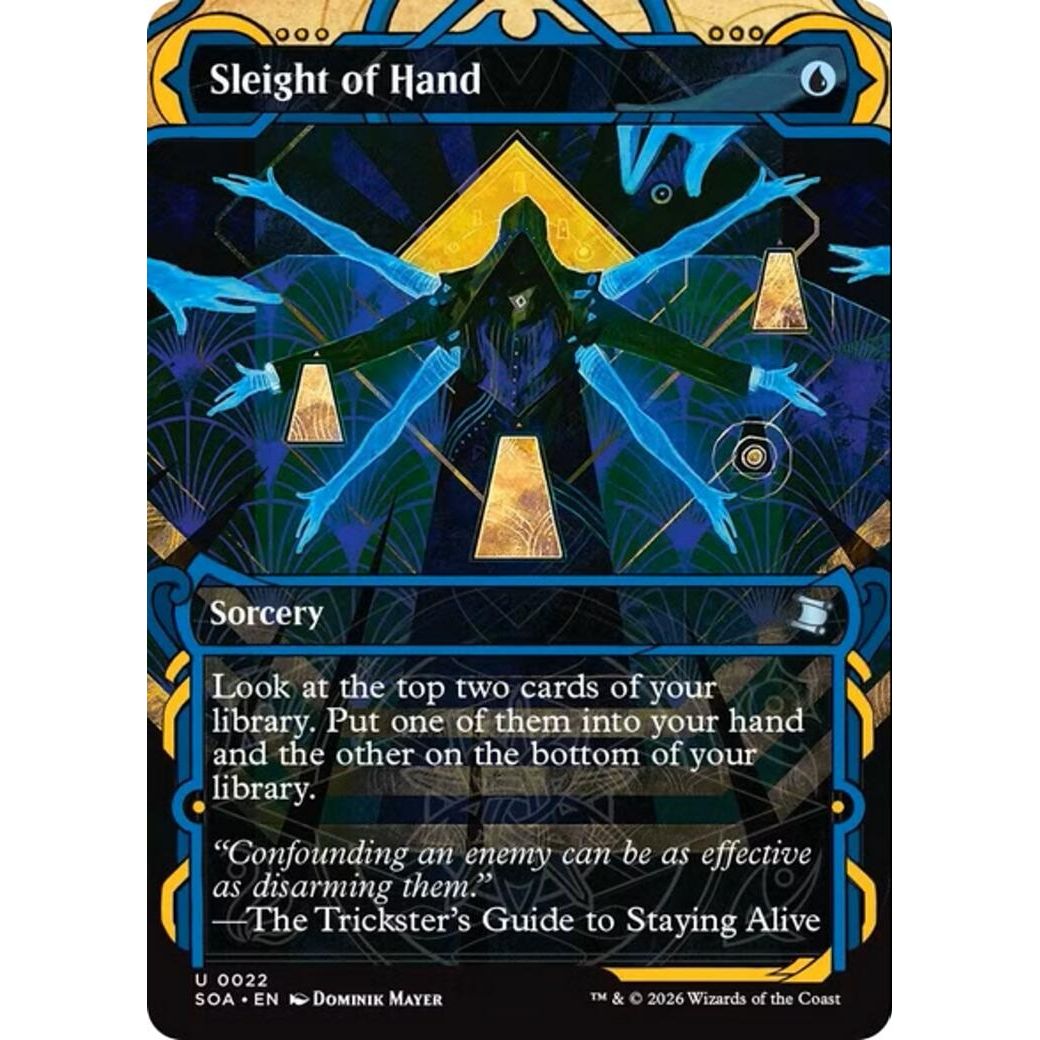 Sleight of Hand (22) (Secrets of Strixhaven: Mystical Archive) - PokeBox USA