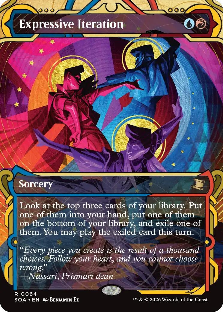 Expressive Iteration (64) (Secrets of Strixhaven: Mystical Archive)