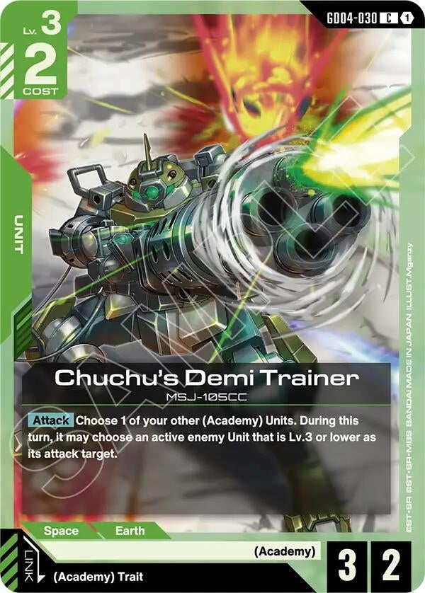 Image for Chuchu's Demi Trainer (GD04-030) (Phantom Aria) (GD04) - Gundam Card Game